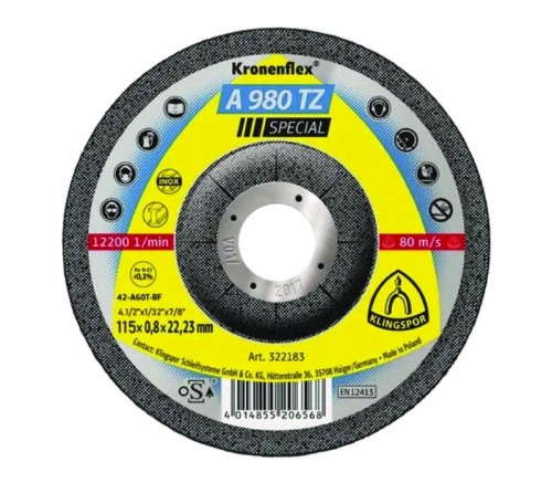 DISCO DE CORTE A980 TZ